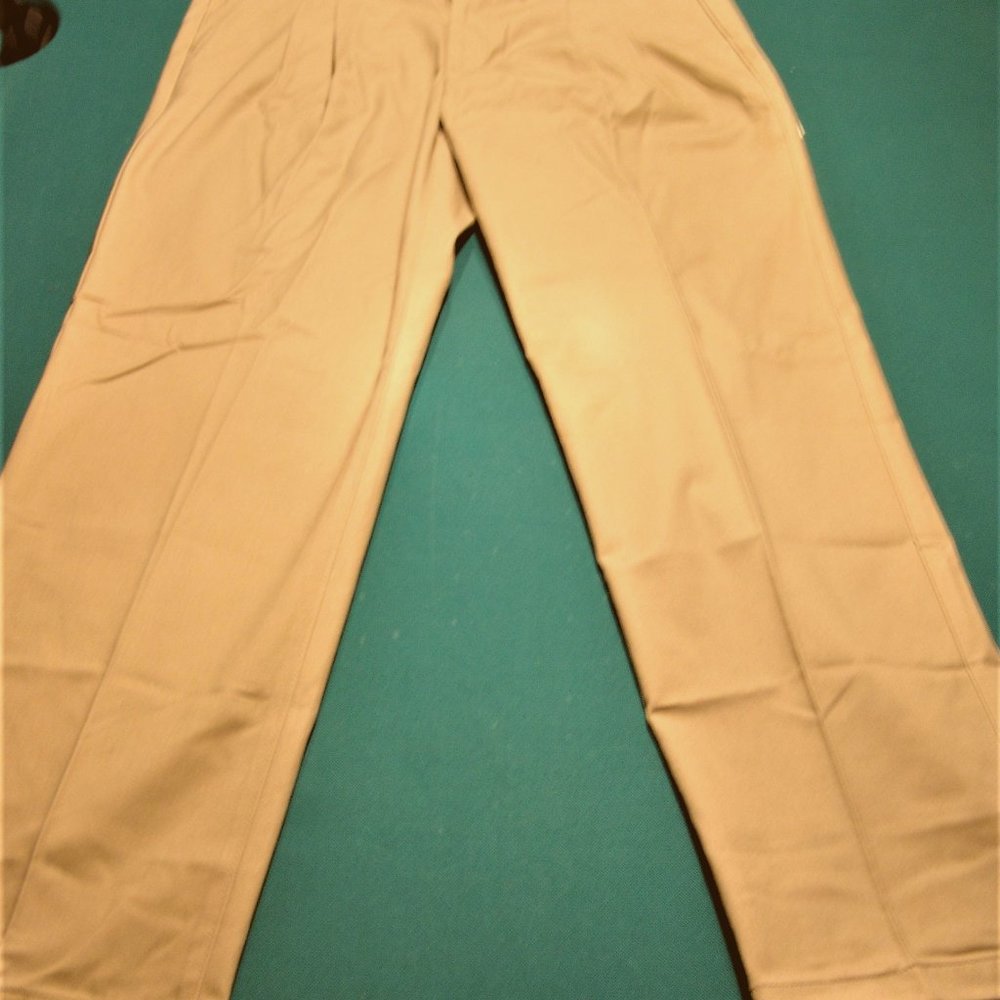 Men's Pleated Summer Casual Pleated Front Pants SZ 36 x 32